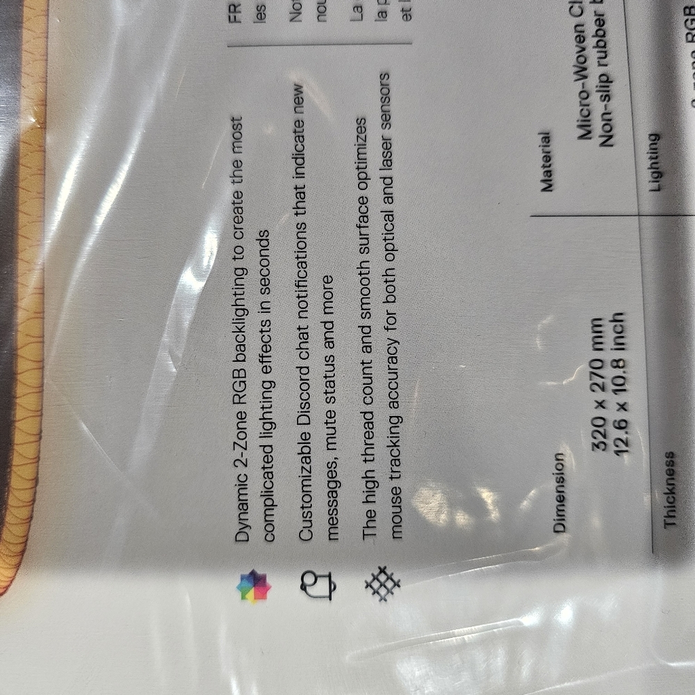 QCK PRISM Steelseries Medium Gaming mousepad - Picture 7 of 14